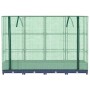 Arriate con cubierta invernadero aspecto ratán 160x40x123 cm by , Pots and planters - Ref: Foro24-4015826, Price: 107,15 €, D...