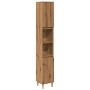 Armario de baño madera contrachapada roble artisan 30x30x190 cm by , bathroom vanities - Ref: Foro24-857103, Price: 95,30 €, ...