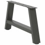 Patas para mesa de centro en forma de A (2 unidades), antracita, 60 x (30-31) cm, acero | Foro24.es | Tu tienda online para hogar, jardín y más Foro24.es