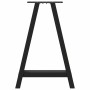 Patas para mesa de comedor en forma de A (2 unidades), color negro, 60 x (72-73) cm, acero | Foro24.es | Tu tienda online para hogar, jardín y más Foro24.es