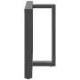 Patas para mesa de comedor en forma de T (2 unidades), antracita, 90 x 35 x (72-73) cm, acero by , Table legs - Ref: Foro24-4...