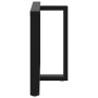 Patas para mesa de comedor en forma de T (2 unidades), color negro, 90 x 35 x (72-73) cm, acero von , Tischbeine - Ref: Foro2...