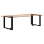 Patas para mesa de comedor en forma de T (2 unidades), color negro, 90 x 35 x (72-73) cm, acero von , Tischbeine - Ref: Foro2...