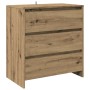 Aparador 3 piezas madera contrachapada artesanal roble by , Sideboards - Ref: Foro24-3329180, Price: 283,66 €, Discount: %