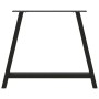 Patas para mesa de comedor en forma de A (2 unidades), color negro, 90 x (72-73) cm, acero by , Table legs - Ref: Foro24-4012...