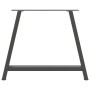 Patas para mesa de comedor en forma de A (2 unidades), antracita, 90 x (72-73) cm, acero | Foro24.es | Tu tienda online para hogar, jardín y más Foro24.es