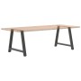 Patas para mesa de comedor en forma de A (2 unidades), antracita, 90 x (72-73) cm, acero | Foro24.es | Tu tienda online para hogar, jardín y más Foro24.es