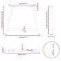 Patas para mesa de comedor en forma de A (2 unidades), antracita, 90 x (72-73) cm, acero | Foro24.es | Tu tienda online para hogar, jardín y más Foro24.es