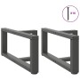 Patas para mesa de centro en forma de T (2 unidades), antracita, 70 x 25 x (30-31) cm, acero | Foro24.es | Tu tienda online para hogar, jardín y más Foro24.es