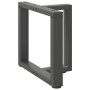 Patas para mesa de centro en forma de T (2 unidades), antracita, 50 x 25 x (42-43) cm, acero | Foro24.es | Tu tienda online para hogar, jardín y más Foro24.es