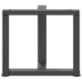 Patas para mesa de centro en forma de T (2 unidades), antracita, 50 x 25 x (42-43) cm, acero | Foro24.es | Tu tienda online para hogar, jardín y más Foro24.es