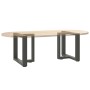 Patas para mesa de centro en forma de T (2 unidades), antracita, 50 x 25 x (42-43) cm, acero | Foro24.es | Tu tienda online para hogar, jardín y más Foro24.es