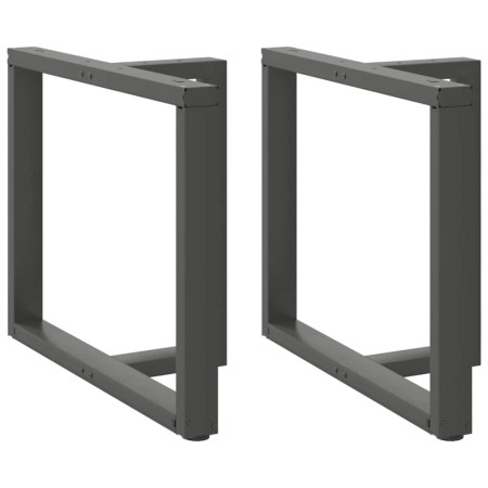 Patas para mesa de comedor en forma de T (2 unidades), antracita, 100 x 35 x (72-73) cm, acero | Foro24.es | Tu tienda online para hogar, jardín y más Foro24.es