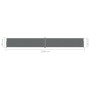 Anthrazit ausziehbare Seitenmarkise 160x1200 cm von vidaXL, Sonnenschirme - Ref: Foro24-318068, Preis: 122,55 €, Rabatt: %