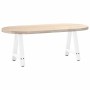 Patas para mesa de centro en forma de A (2 unidades), color blanco, 38 x (42-43) cm, acero | Foro24.es | Tu tienda online para hogar, jardín y más Foro24.es