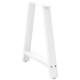 Patas para mesa de comedor en forma de A (2 unidades), color blanco, 80 x (72-73) cm, acero | Foro24.es | Tu tienda online para hogar, jardín y más Foro24.es