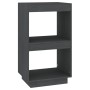 Regal aus massivem Kiefernholz grau 40x35x71 cm von vidaXL, Bücherregale und Regale - Ref: Foro24-810841, Preis: 31,45 €, Rab...