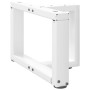 Patas para mesa de centro en forma de T (2 unidades), color blanco, 40 x 25 x (30-31) cm, acero | Foro24.es | Tu tienda online para hogar, jardín y más Foro24.es
