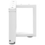 Patas para mesa de centro en forma de T (2 unidades), color blanco, 40 x 25 x (30-31) cm, acero | Foro24.es | Tu tienda online para hogar, jardín y más Foro24.es