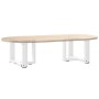 Patas para mesa de centro en forma de T (2 unidades), color blanco, 40 x 25 x (30-31) cm, acero | Foro24.es | Tu tienda online para hogar, jardín y más Foro24.es