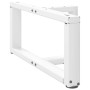 Patas para mesa de centro en forma de T (2 unidades), color blanco, 60 x 25 x (30-31) cm, acero | Foro24.es | Tu tienda online para hogar, jardín y más Foro24.es