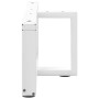 Patas para mesa de centro en forma de T (2 unidades), color blanco, 60 x 25 x (30-31) cm, acero | Foro24.es | Tu tienda online para hogar, jardín y más Foro24.es