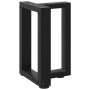Patas para mesa de centro en forma de T (2 unidades), color negro, 38 x 25 x (42-43) cm, acero von , Tischbeine - Ref: Foro24...