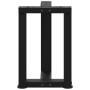 Patas para mesa de centro en forma de T (2 unidades), color negro, 38 x 25 x (42-43) cm, acero von , Tischbeine - Ref: Foro24...
