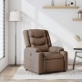 Sillón reclinable de tela marrón de , Sillones - Ref: Foro24-4019923, Precio: 217,86 €, Descuento: %