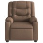 Sillón reclinable de tela marrón de , Sillones - Ref: Foro24-4019923, Precio: 217,86 €, Descuento: %