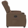 Sillón reclinable de tela marrón de , Sillones - Ref: Foro24-4019923, Precio: 217,86 €, Descuento: %