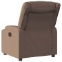 Sillón reclinable de tela marrón de , Sillones - Ref: Foro24-4019923, Precio: 217,86 €, Descuento: %