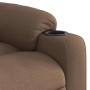Sillón reclinable de tela marrón de , Sillones - Ref: Foro24-4019923, Precio: 217,86 €, Descuento: %