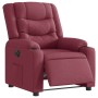 Sillón reclinable eléctrico tela rojo tinto | Foro24.es | Tu tienda online para hogar, jardín y más Foro24.es