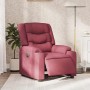 Sillón reclinable eléctrico tela rojo tinto | Foro24.es | Tu tienda online para hogar, jardín y más Foro24.es