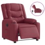 Sillón reclinable eléctrico tela rojo tinto | Foro24.es | Tu tienda online para hogar, jardín y más Foro24.es