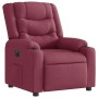 Sillón reclinable eléctrico tela rojo tinto | Foro24.es | Tu tienda online para hogar, jardín y más Foro24.es