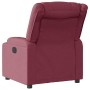 Sillón reclinable eléctrico tela rojo tinto | Foro24.es | Tu tienda online para hogar, jardín y más Foro24.es