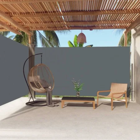 Retractable side awning in anthracite color, 200x600 cm. by vidaXL, Umbrellas - Ref: Foro24-318008, Price: 139,36 €, Discount: %