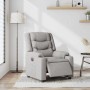 Sillón reclinable eléctrico de tela gris nube de , Sillones - Ref: Foro24-3310253, Precio: 266,72 €, Descuento: %