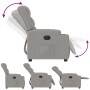 Sillón reclinable eléctrico de tela gris nube de , Sillones - Ref: Foro24-3310253, Precio: 266,72 €, Descuento: %