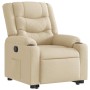 Sillón reclinable elevable de tela color crema | Foro24.es | Tu tienda online para hogar, jardín y más Foro24.es