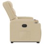 Sillón reclinable elevable de tela color crema | Foro24.es | Tu tienda online para hogar, jardín y más Foro24.es