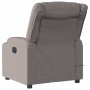 Sillón reclinable de masaje eléctrico tela gris taupe de , Sillones - Ref: Foro24-3310258, Precio: 269,42 €, Descuento: %