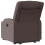 Silla de masaje reclinable de pie de tela marrón oscuro | Foro24.es | Tu tienda online para hogar, jardín y más Foro24.es