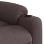 Silla de masaje reclinable de pie de tela marrón oscuro | Foro24.es | Tu tienda online para hogar, jardín y más Foro24.es