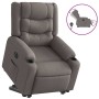 Sillón eléctrico reclinable elevable de tela gris taupe | Foro24.es | Tu tienda online para hogar, jardín y más Foro24.es
