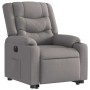 Sillón eléctrico reclinable elevable de tela gris taupe | Foro24.es | Tu tienda online para hogar, jardín y más Foro24.es