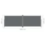 Retractable side awning in anthracite color, 200x600 cm. by vidaXL, Umbrellas - Ref: Foro24-318008, Price: 139,36 €, Discount: %