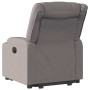 Sillón eléctrico reclinable elevable de tela gris taupe | Foro24.es | Tu tienda online para hogar, jardín y más Foro24.es